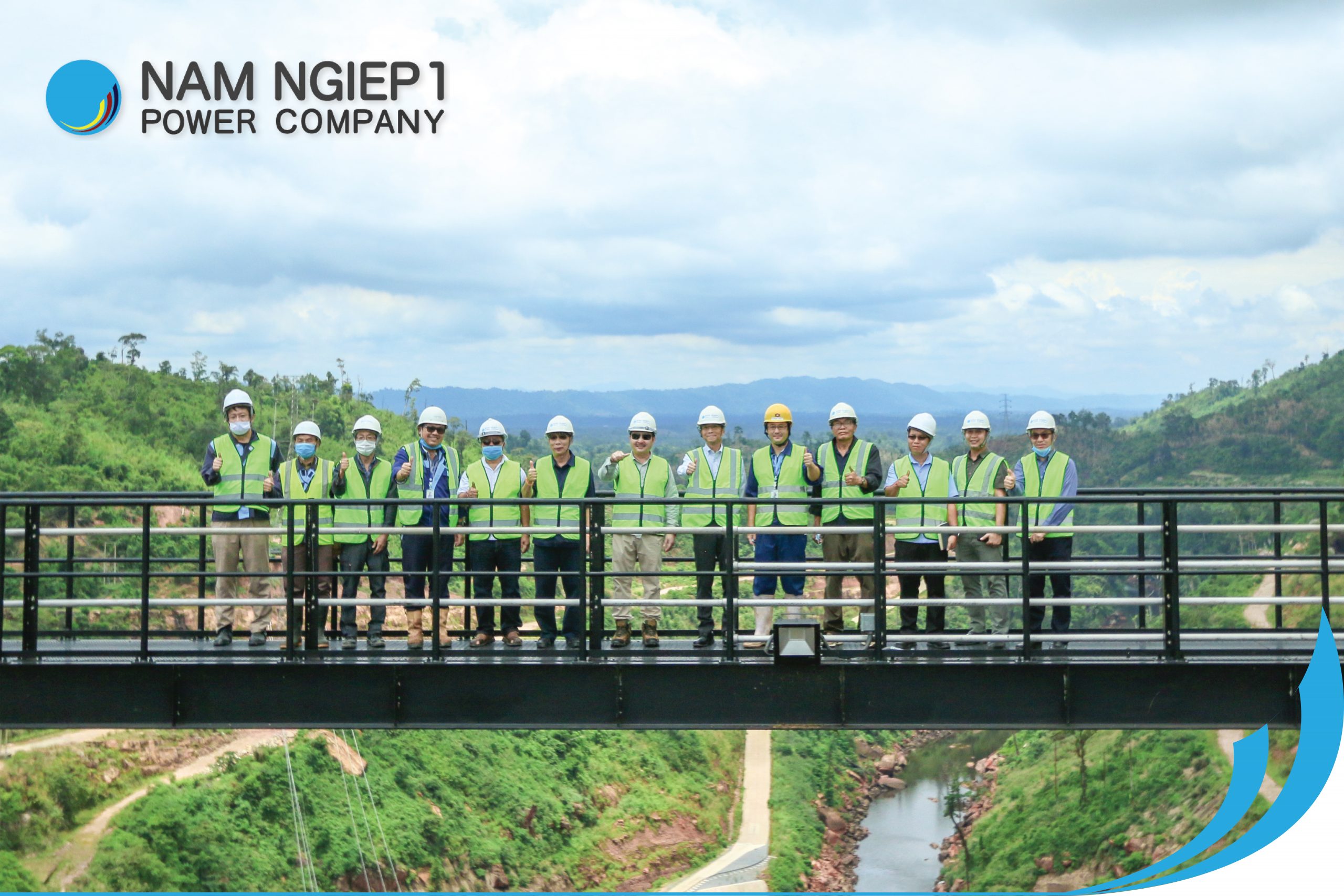 Vice Minister visited Nam Ngiep 1 Project