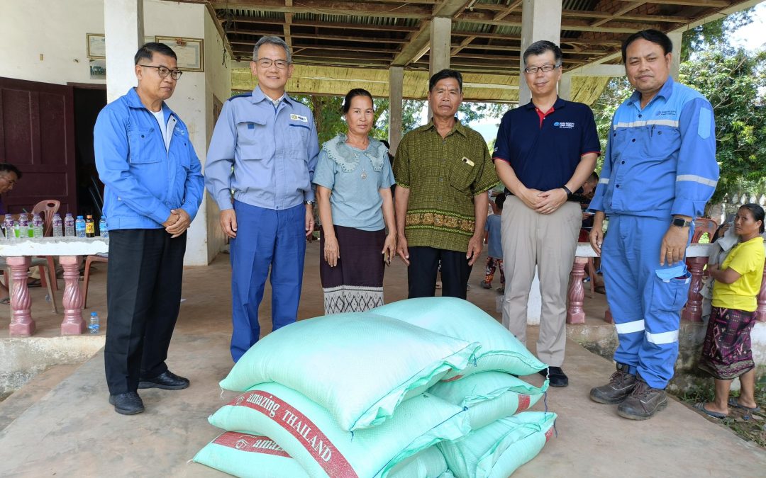Villages Affected by Typhoon Bualoi Receive Support through Donation from Kansai Electric Group Employees