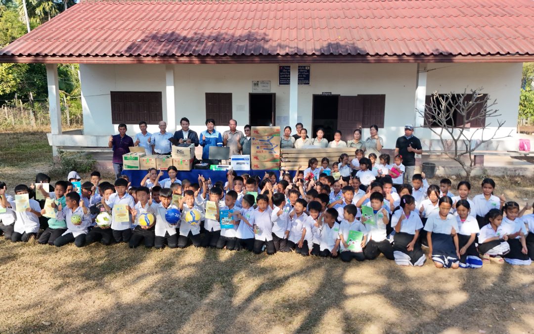 Kansai Electric Power and NNP1PC Support Local Schools Following Typhoon Bualoi
